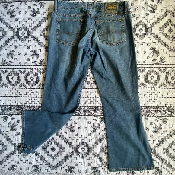 Vintage Jeans Lucky Brand Relay Crop Blue Denim size 2 26 - Picture 9 of 9
